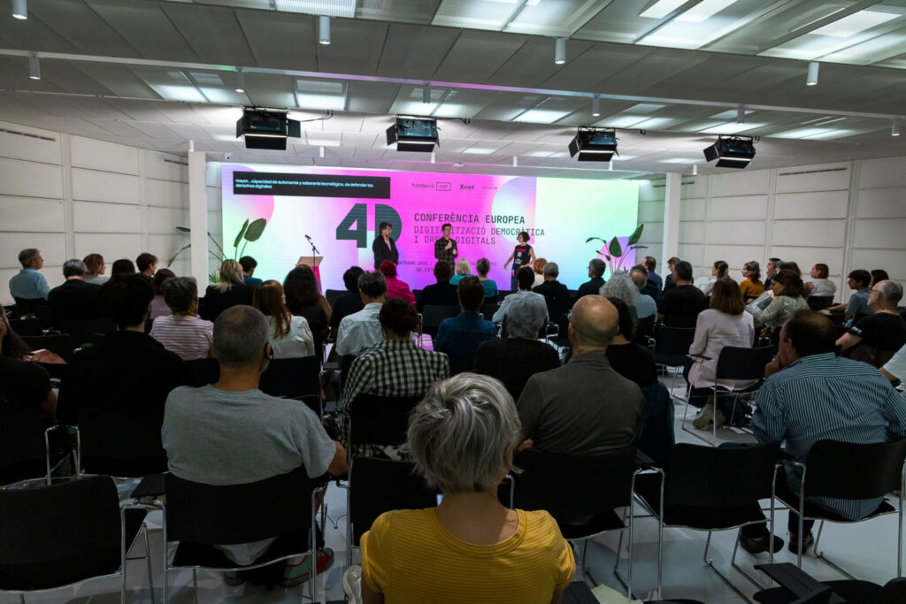 Arnau Monterde intervenint a la 4D Conference